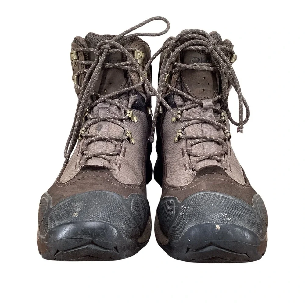 Oboz Wind River III Mens Size 12 Mid Hiking Boots B-Dry Brown Waterproof